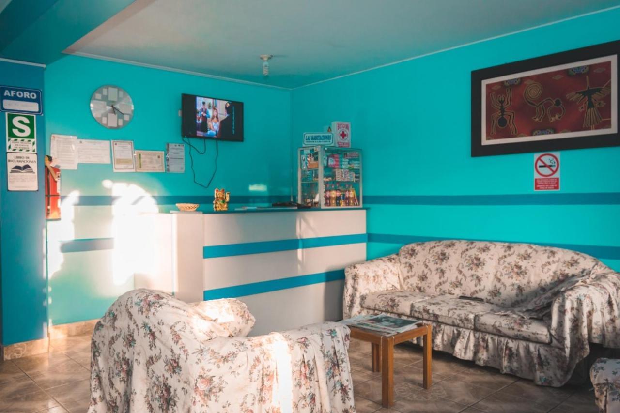 Hospedaje Los Paredones Ica Esterno foto